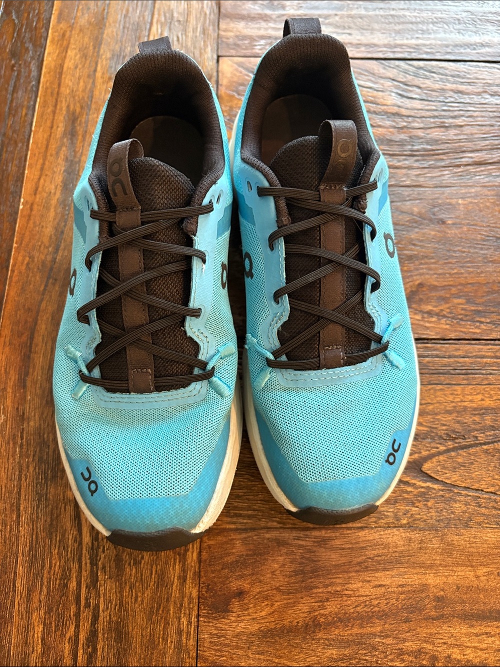 On Running Kids Sneakers in Teal and Black